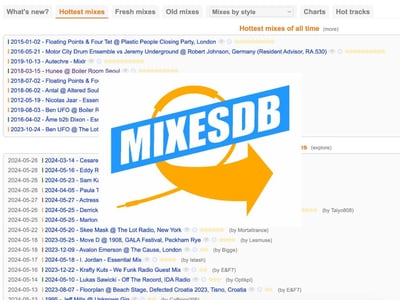 Cover von MixesDB stays and is now called Mixes.wiki